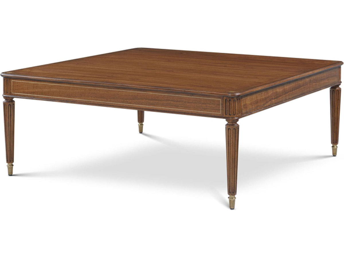 Althorp Living History Whilton Square Coffee Table in Heirloom Walnut