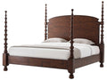 Naseby Althorp Victory Oak King Tester Bed with Arched Headboard