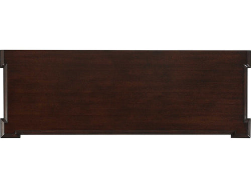 Alexa Hampton McCombs 9-Drawer Dresser in Cambridge with Gold Details