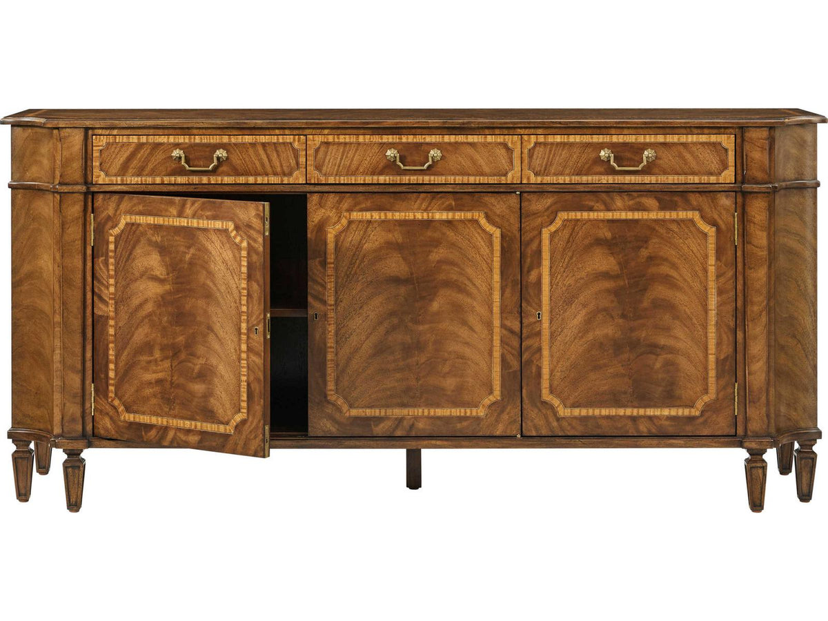 Sloane Three-Door Buffet in Edwardian Brown