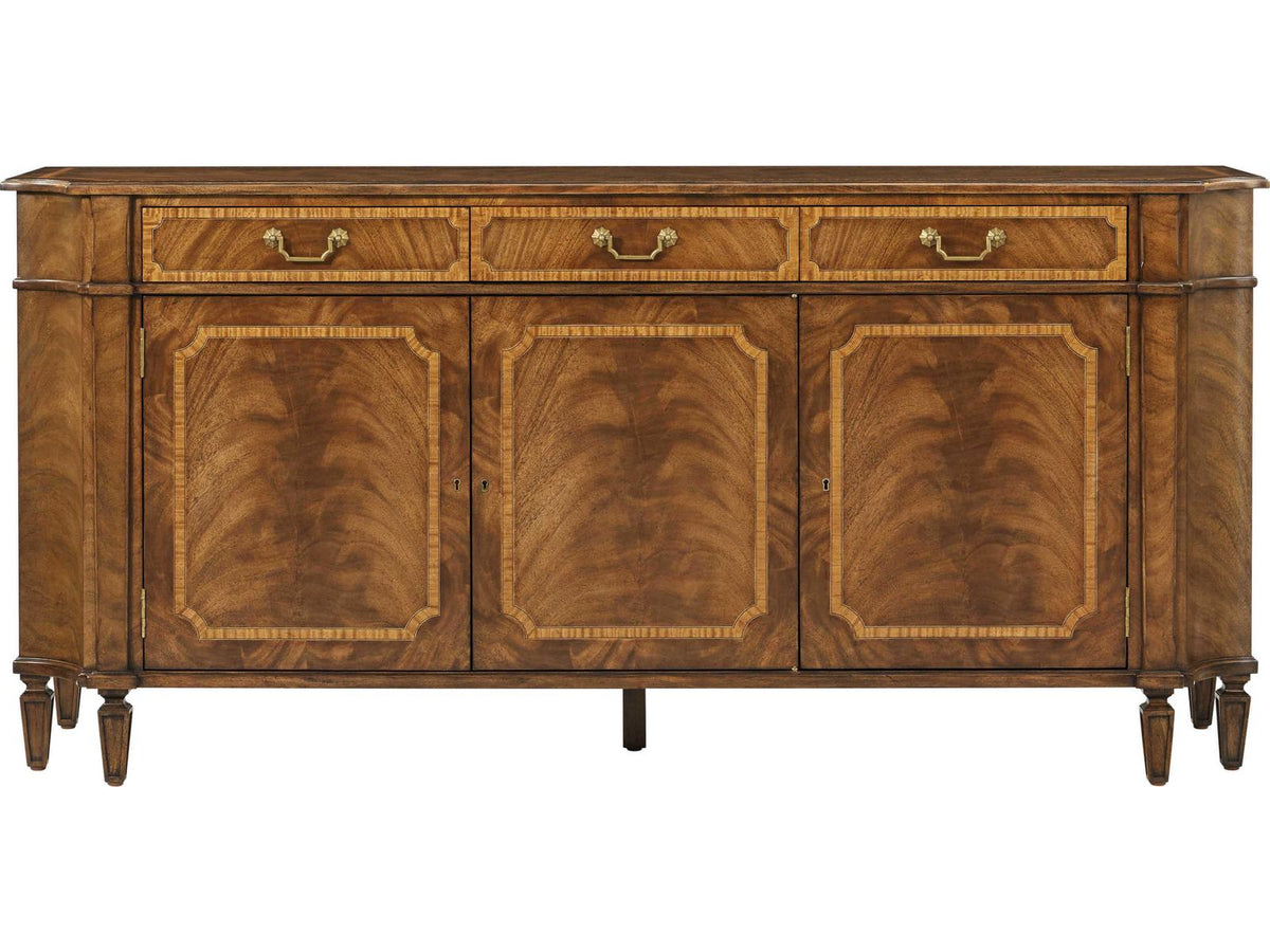 Sloane Three-Door Buffet in Edwardian Brown