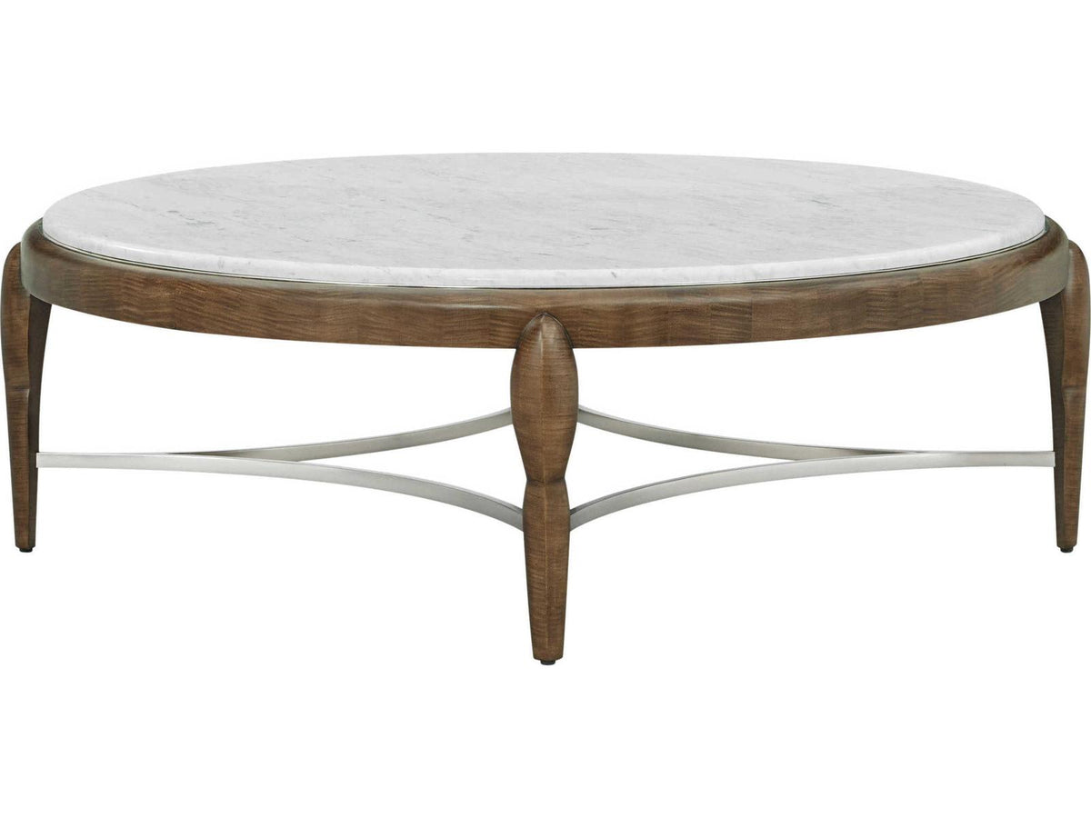 Origins Round Marble Landmark Coffee Table