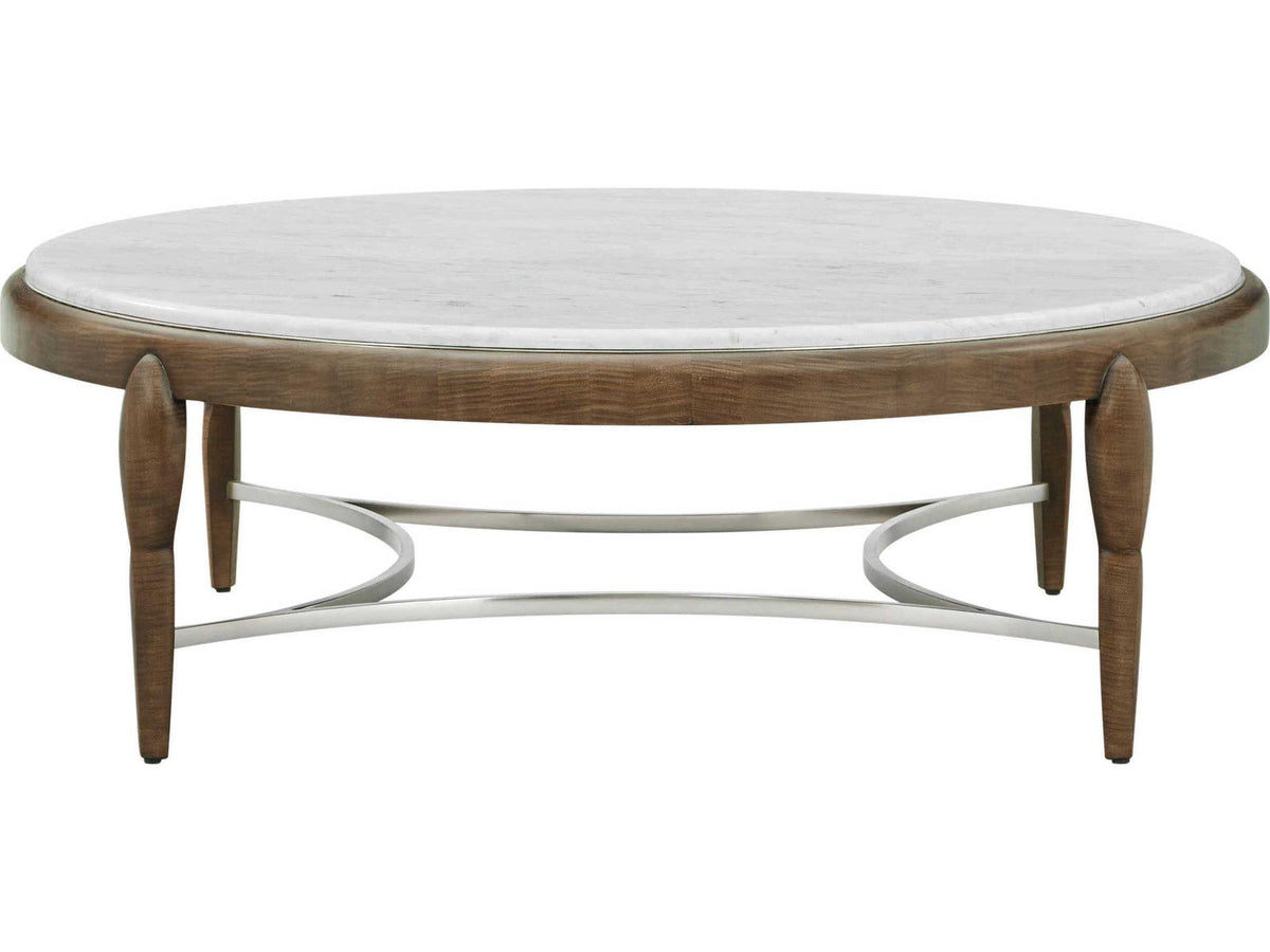 Origins Round Marble Landmark Coffee Table