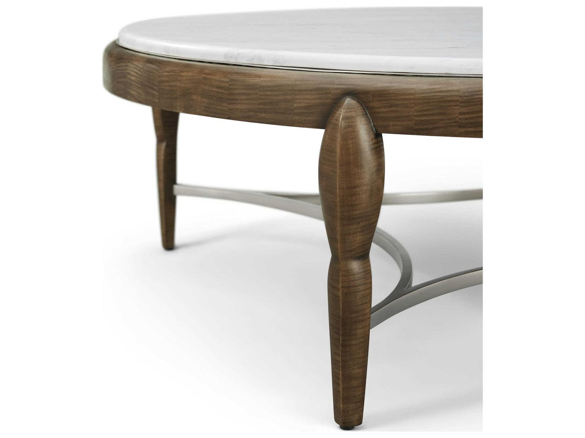 Origins Round Marble Landmark Coffee Table