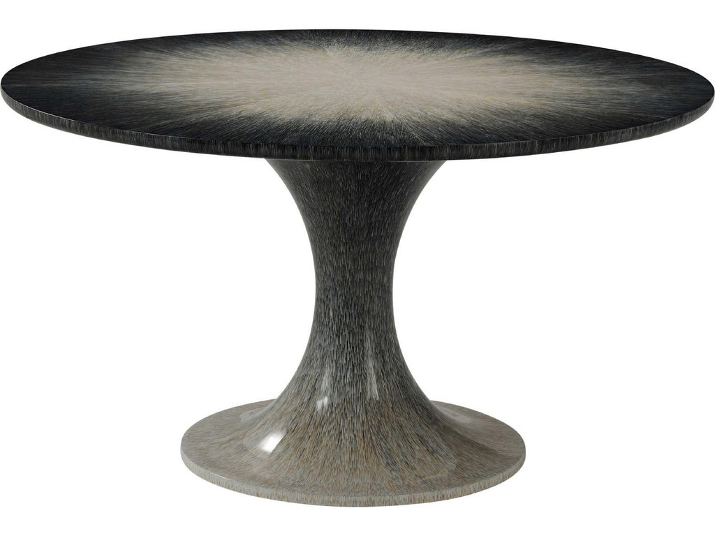 Panos Round 54-Inch Dining Table in Filament Finish