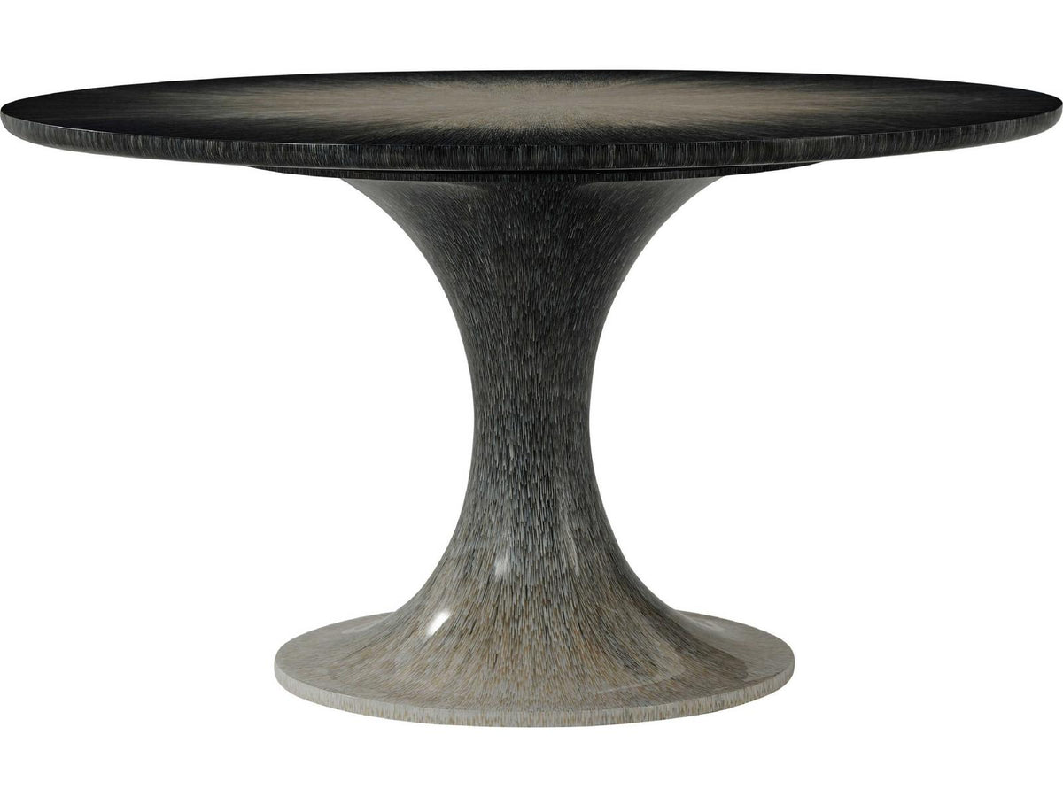 Panos Round 54-Inch Dining Table in Filament Finish