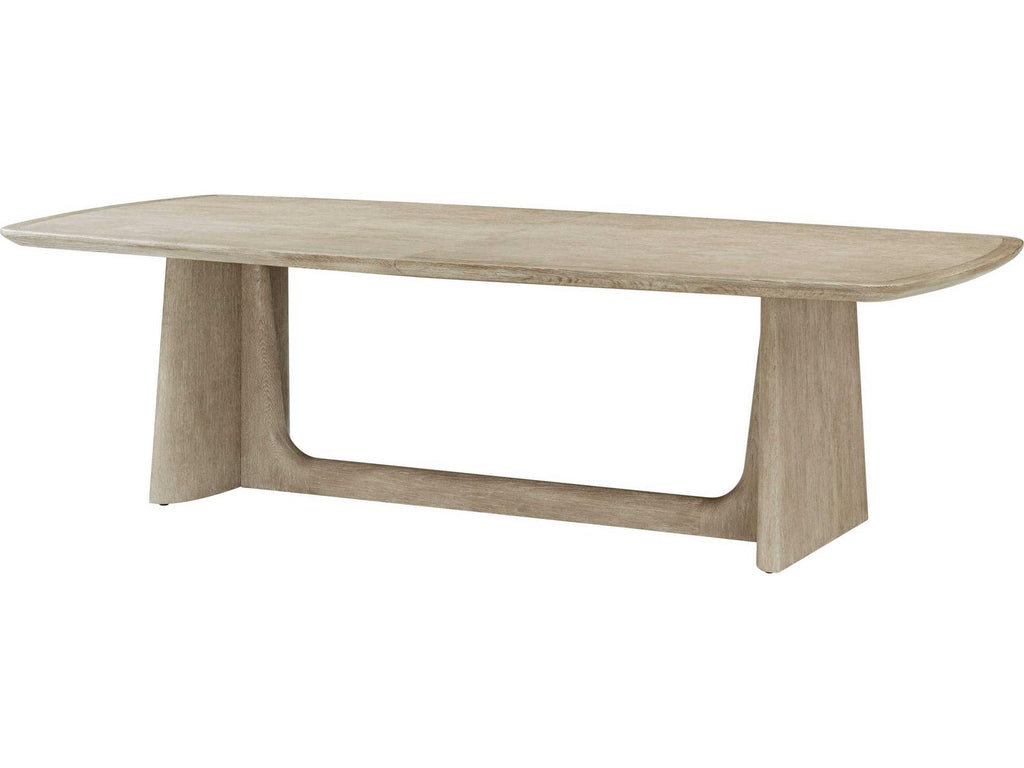 Repose 134-Inch Rectangle Extension Dining Table in Grey Oak