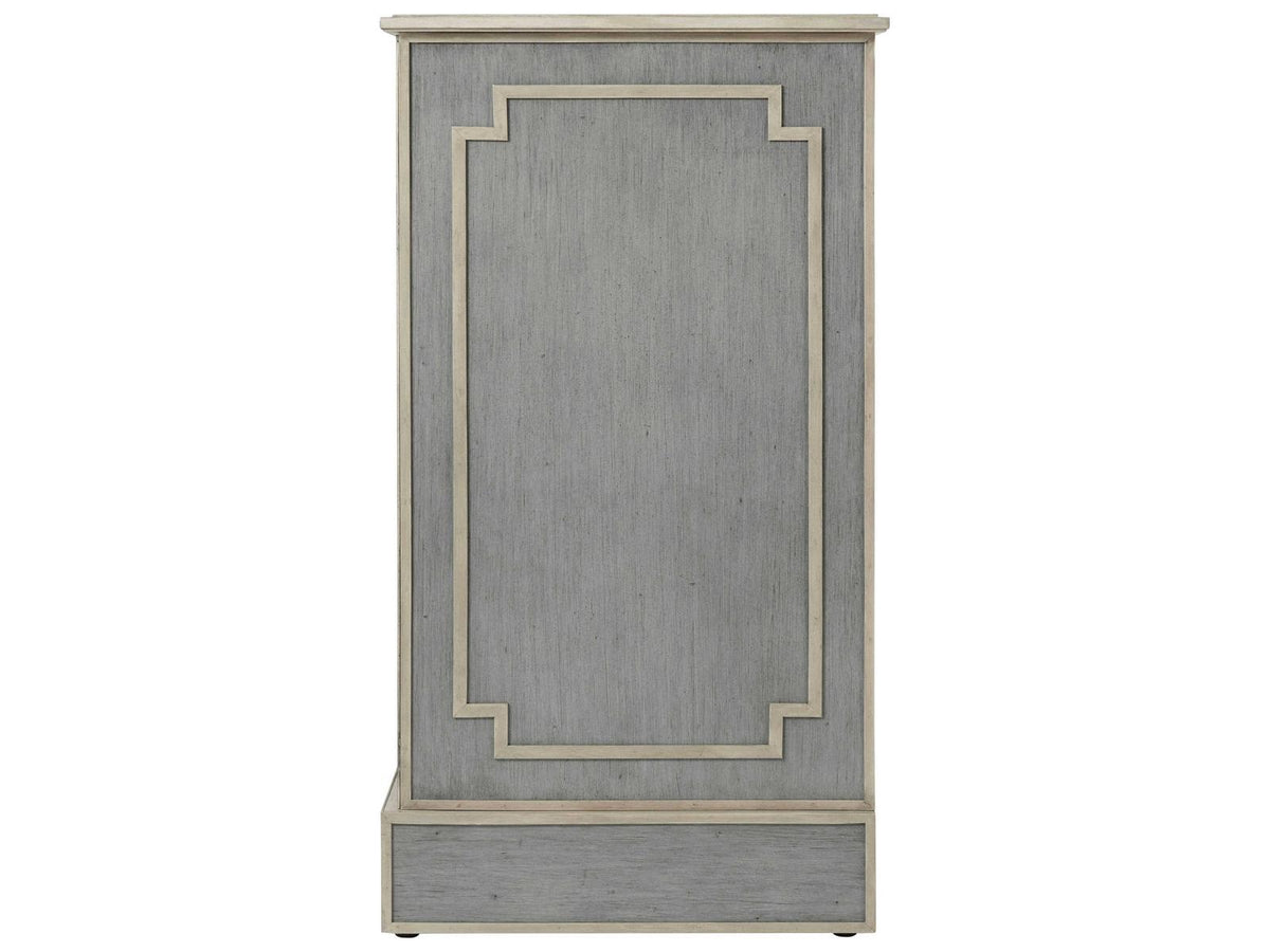 Ta - Morning Room Gray Solid Wood Double Dresser