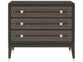 Spencer London 3-Drawer Nightstand in Fulham Finish