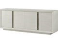 Essence 90-Inch Solid Wood Media Console in Opal Finish