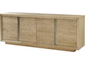 Essence 90-Inch 4-Door Media Cabinet in Blonde