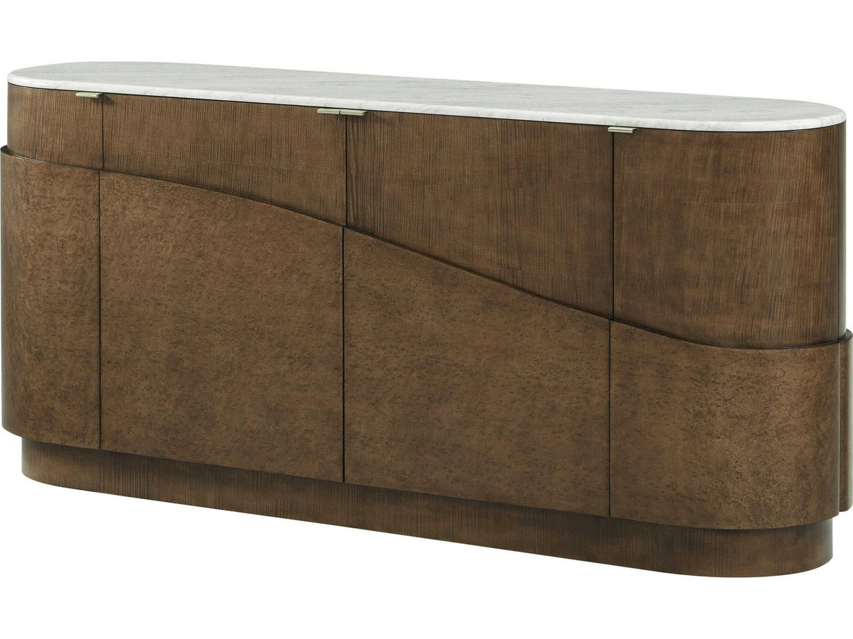 Origins Buffet with Volakas Arebescato Marble Top and Landmark Finish