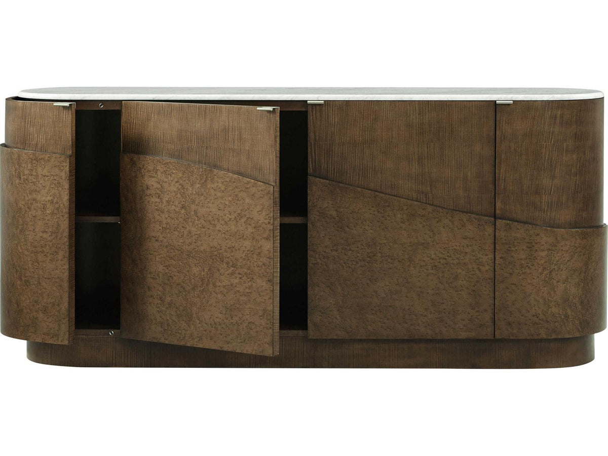 Origins Buffet with Volakas Arebescato Marble Top and Landmark Finish