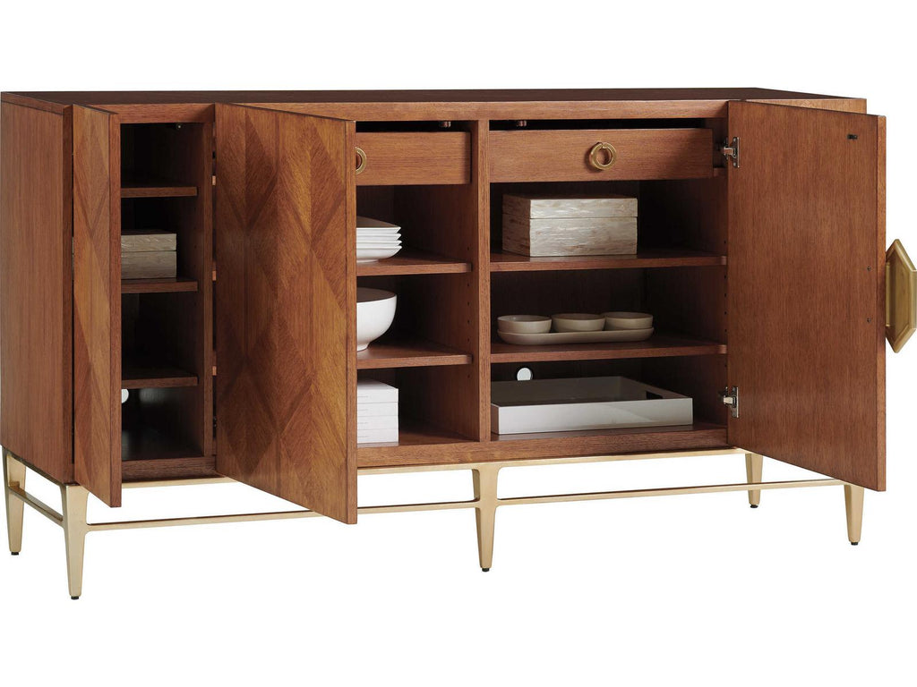 Palm Desert 71-Inch Sideboard in Sierra Tan Finish