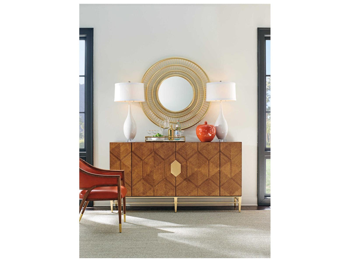 Palm Desert 71-Inch Sideboard in Sierra Tan Finish