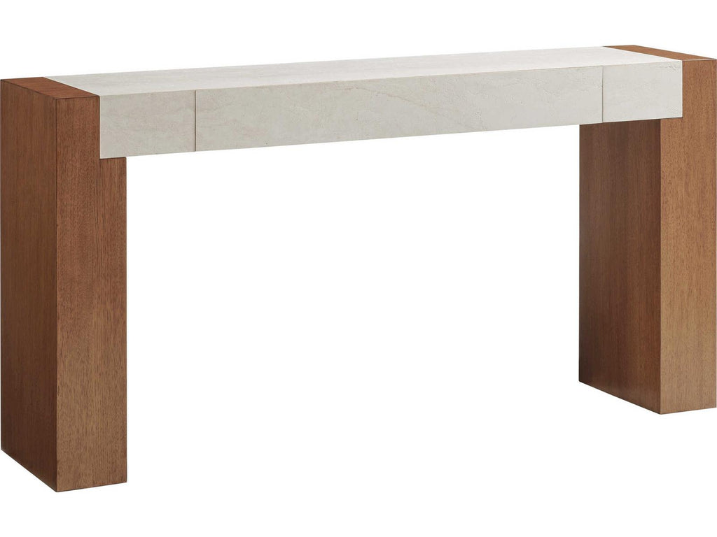 Palm Desert Eldorado Console Table in Sundrenched Sierra Tan