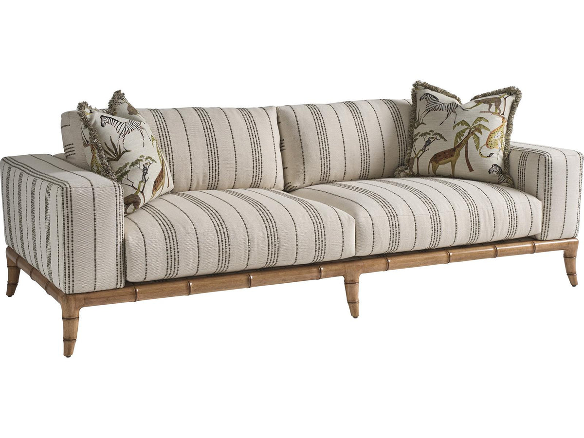 Key Biscayne Star Island 2-Cushion Sofa with Track Arms