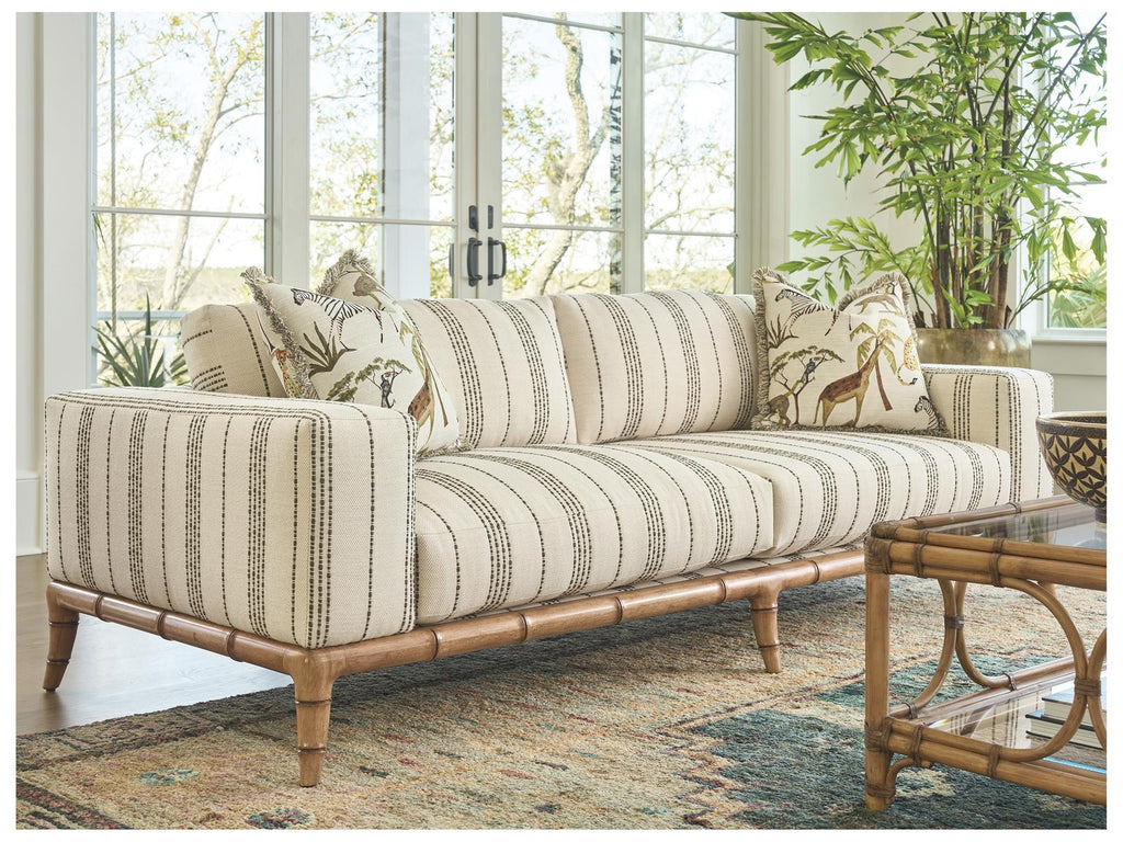 Key Biscayne Star Island 2-Cushion Sofa with Track Arms