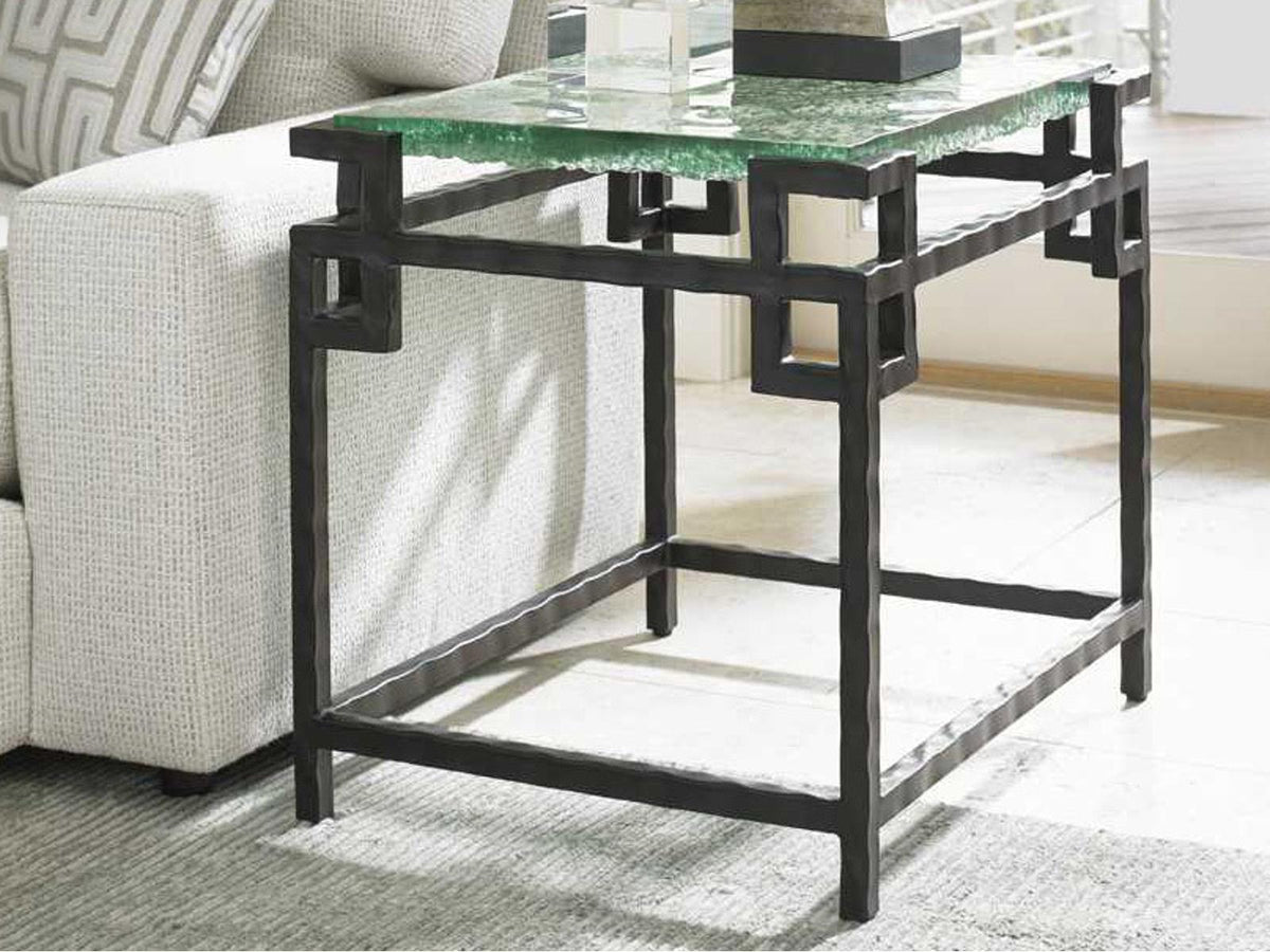Island Fusion Hermes Reef Rectangular End Table