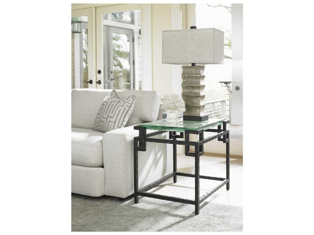 Island Fusion Hermes Reef Rectangular End Table