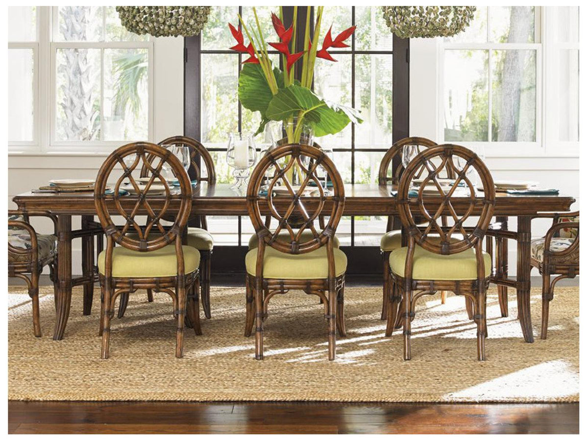Bali Hai Fisher Island 72-Inch Rectangle Dining Table in Caribbean Sunset