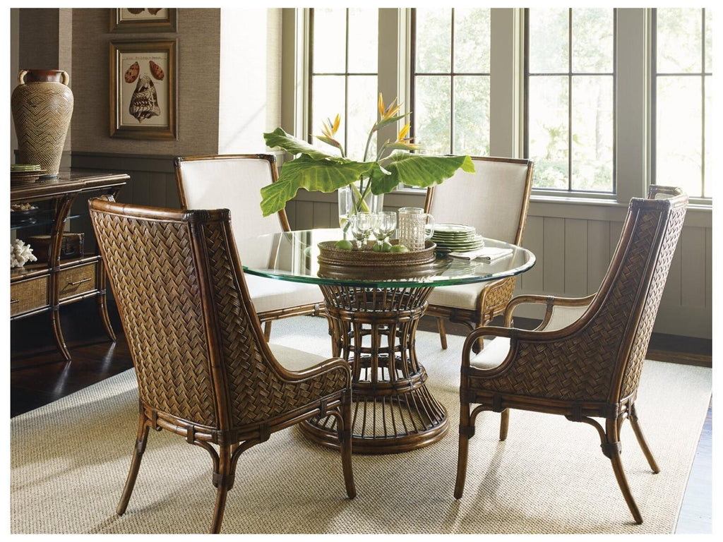 Marabella Upholstered Dining Armchair Bali Hai Collection
