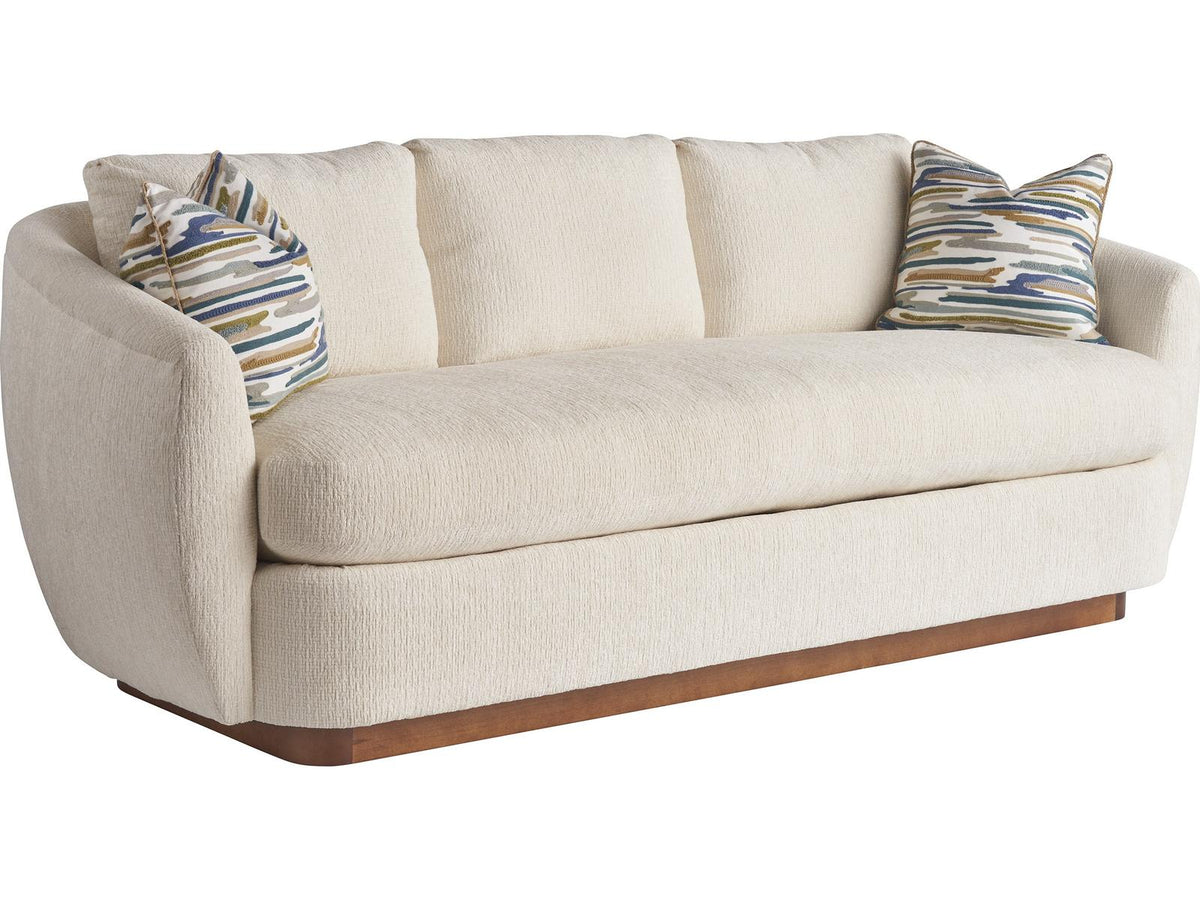 Sunset Key Beige Upholstered Sofa