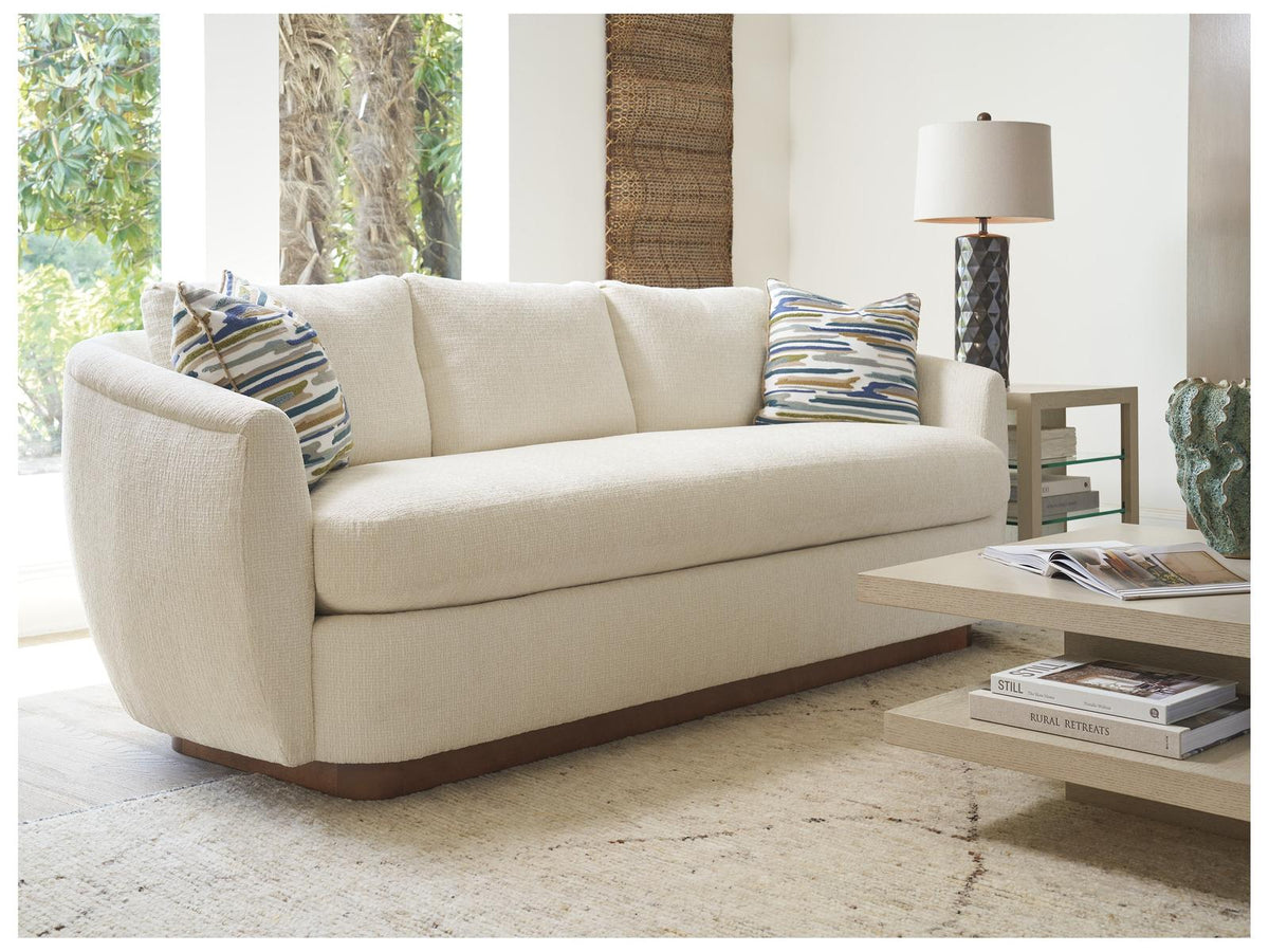 Sunset Key Beige Upholstered Sofa