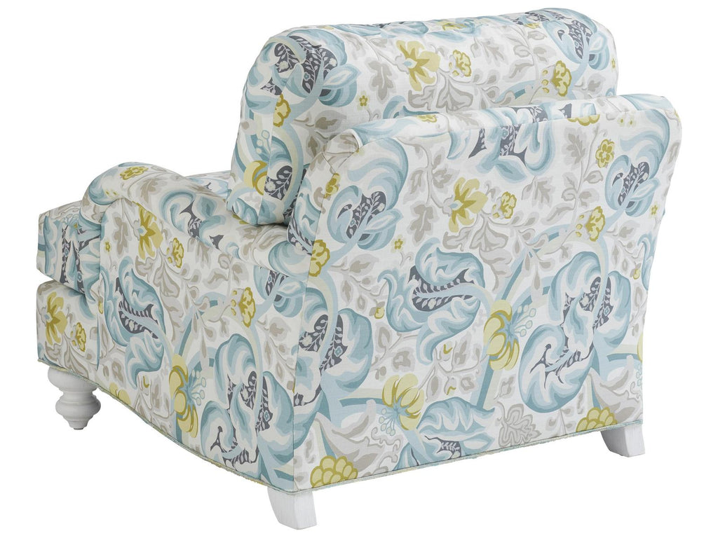 Ocean Breeze Blue Accent Chair