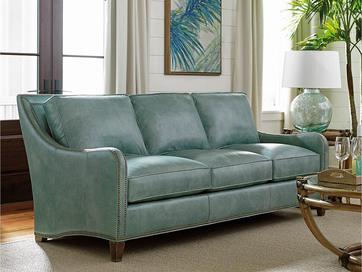 Twin Palms Koko Leather Sofa