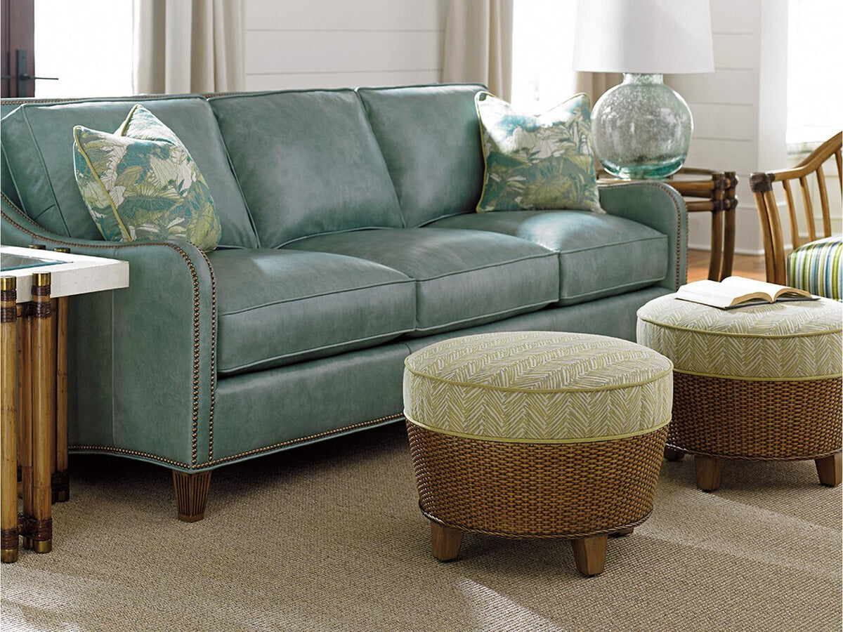 Twin Palms Koko Leather Sofa