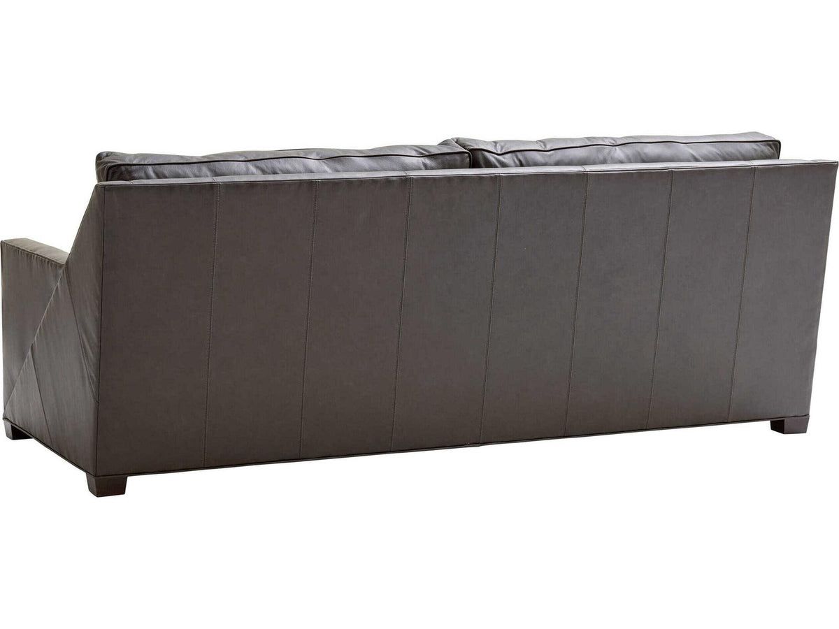Palm Desert Lucas 3-Seat Leather Sofa in Arrowleaf Brown