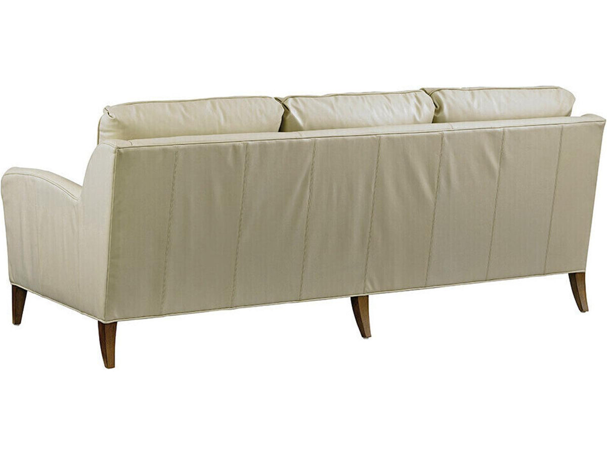 Twin Palms Coconut Grove 3-Seat Leather Sofa