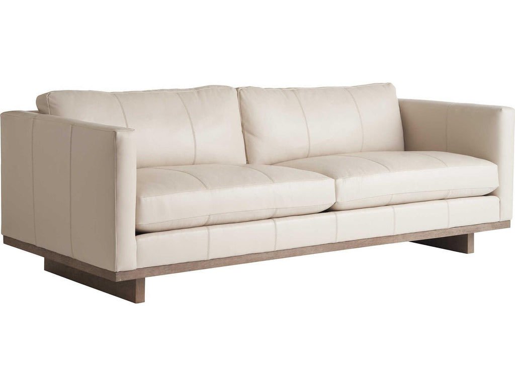 Sunset Key Brixton 3-Seat Leather Sofa