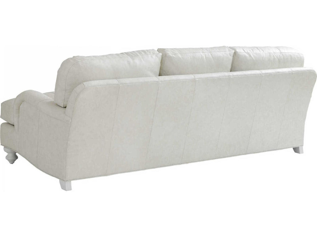 Ocean Breeze Gilmore Leather Sofa