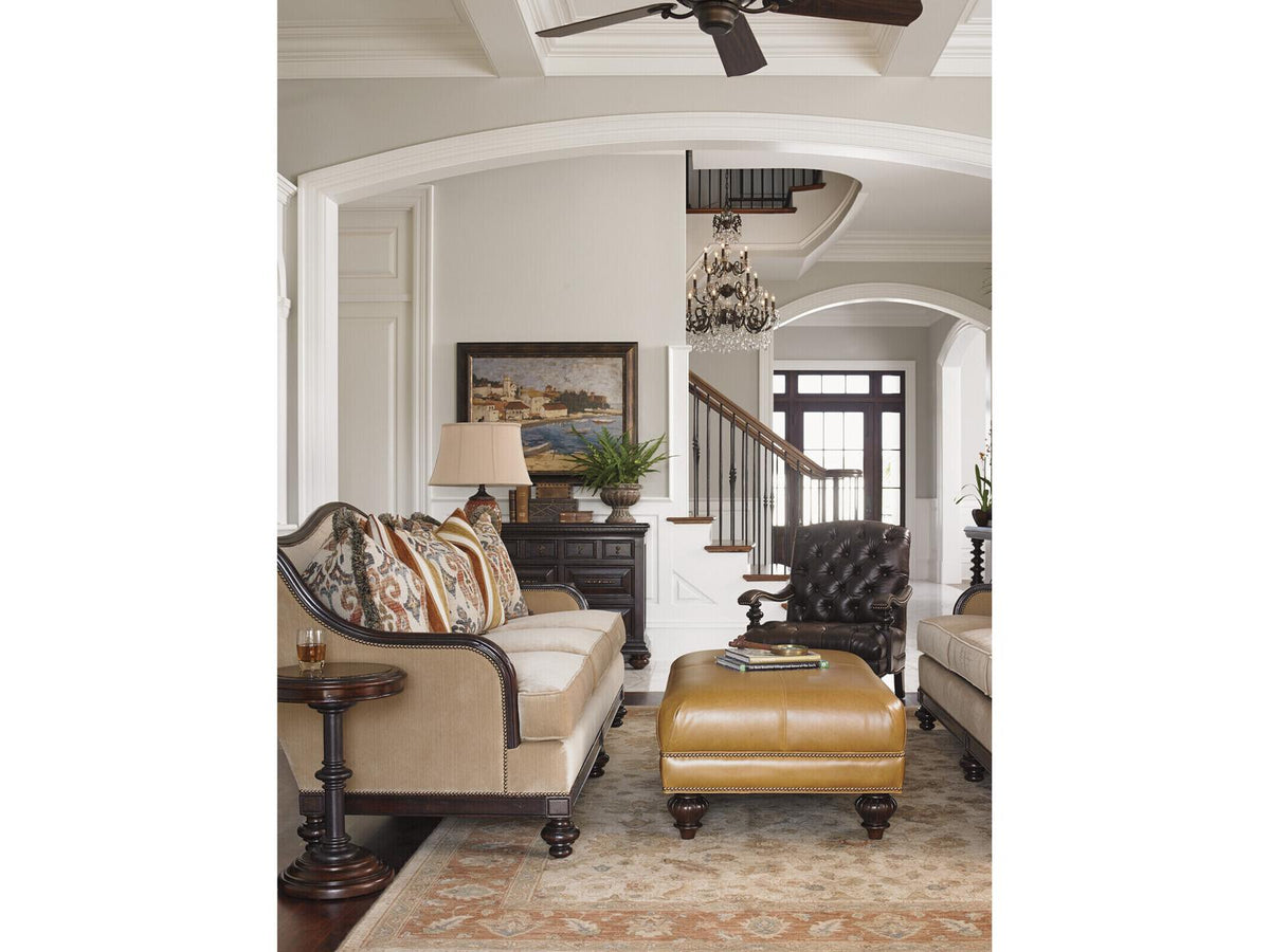 Acappella Leather Accent Chair