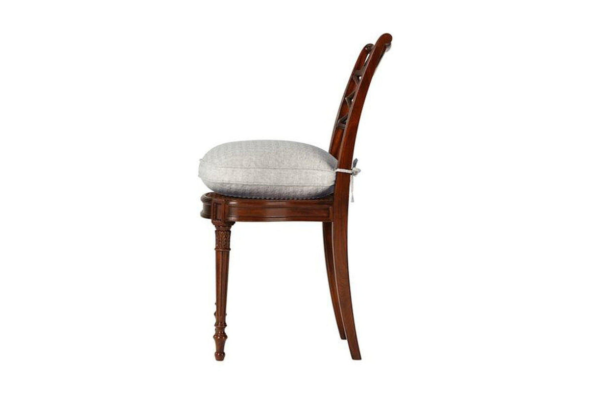 Theodore Alexander Adorned with Silk Bows Dining Chair - Set of 2