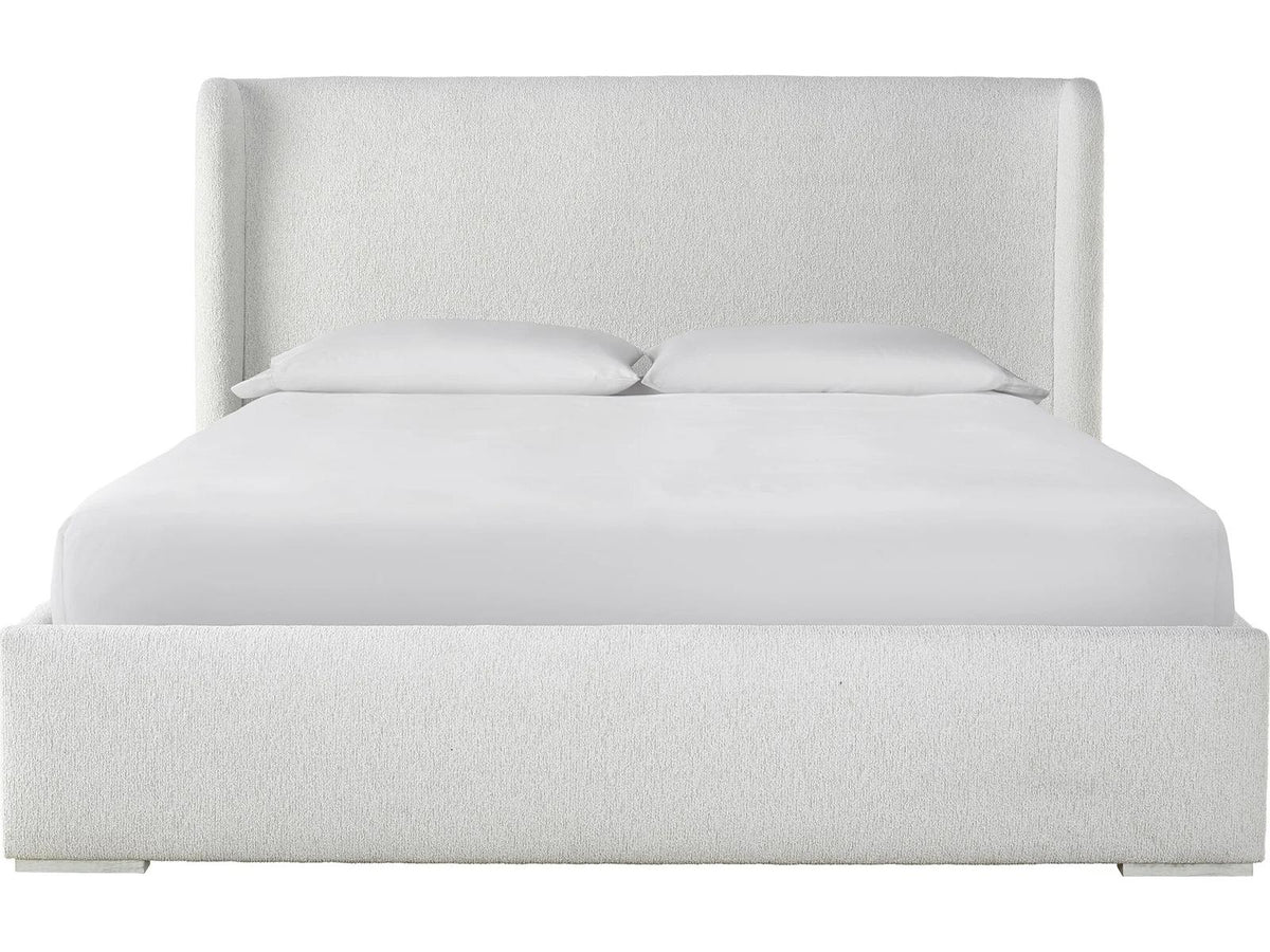 Restore Bed White Upholstered California King Panel
