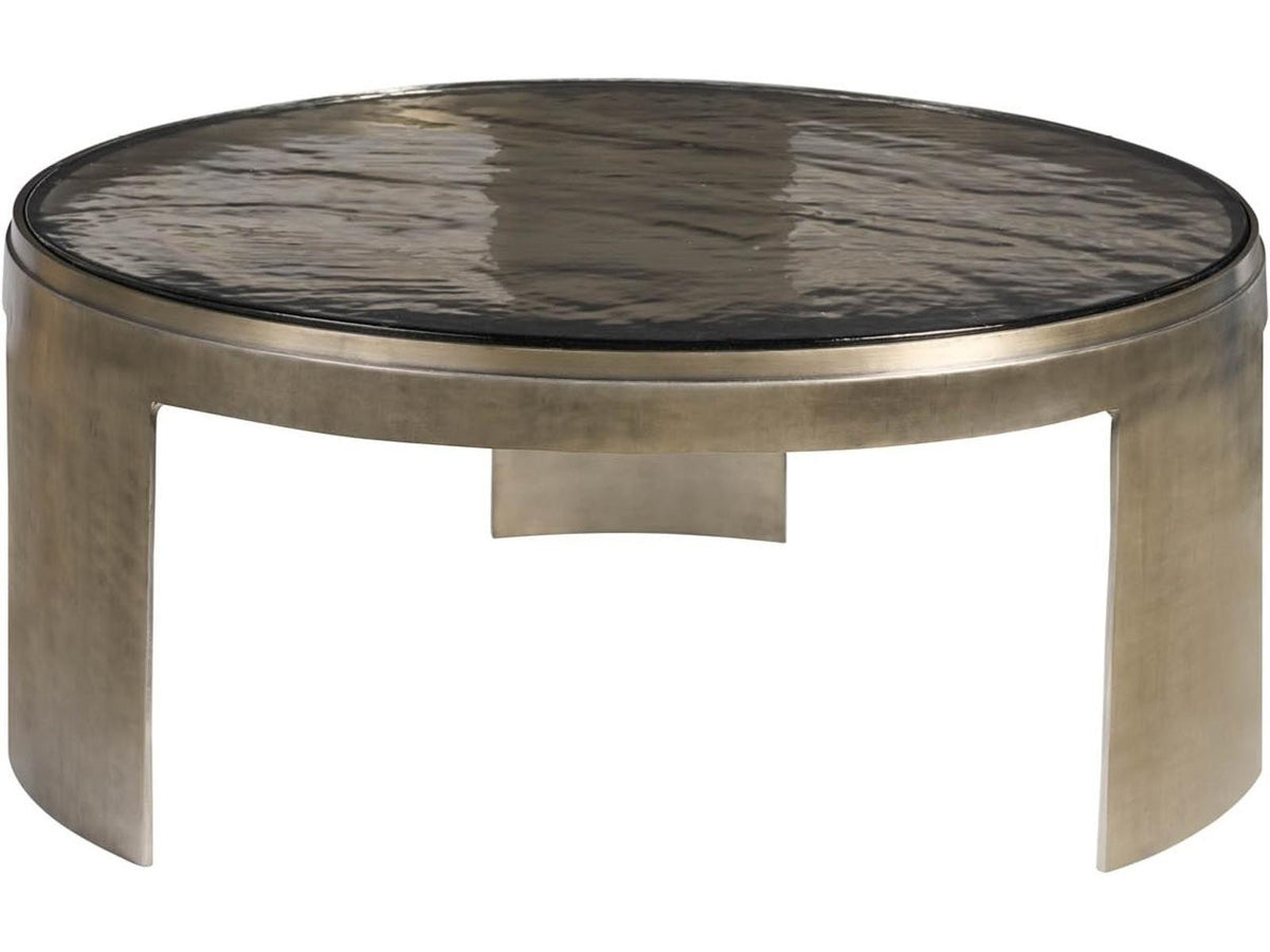 Modern Round Glass Coffee Table