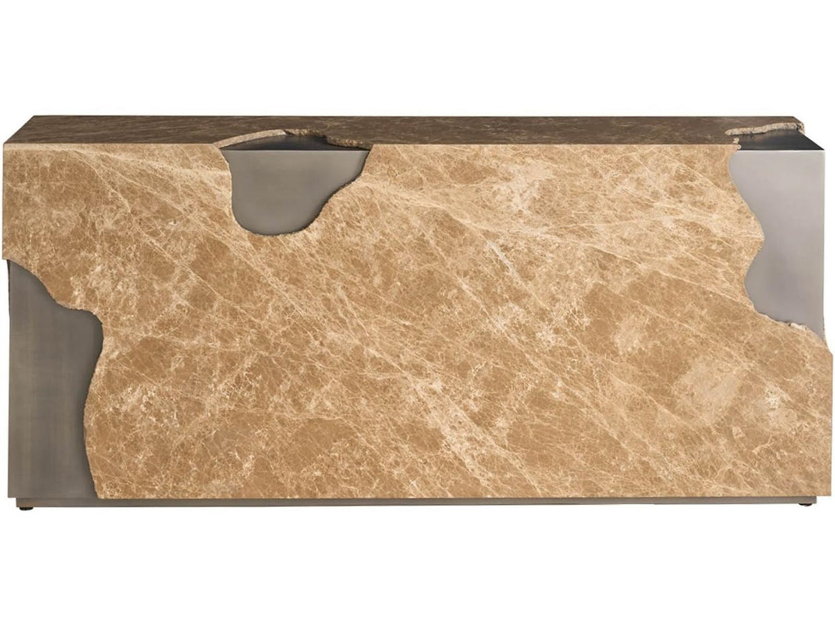 Modern Rectangular Stone Console Table