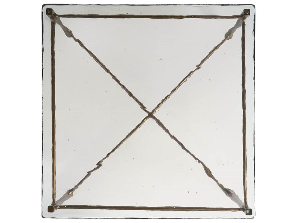 Modern Square Glass Coffee Table