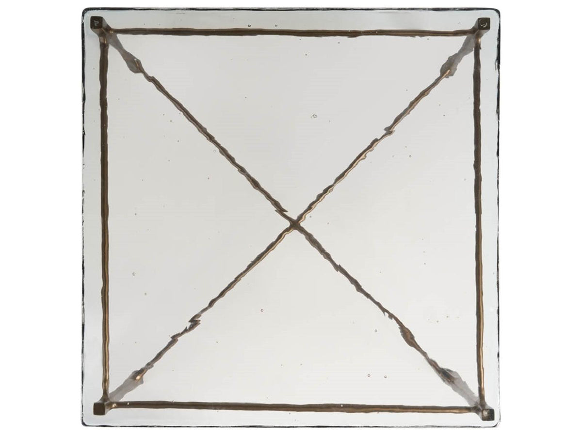 Modern Square Glass Coffee Table