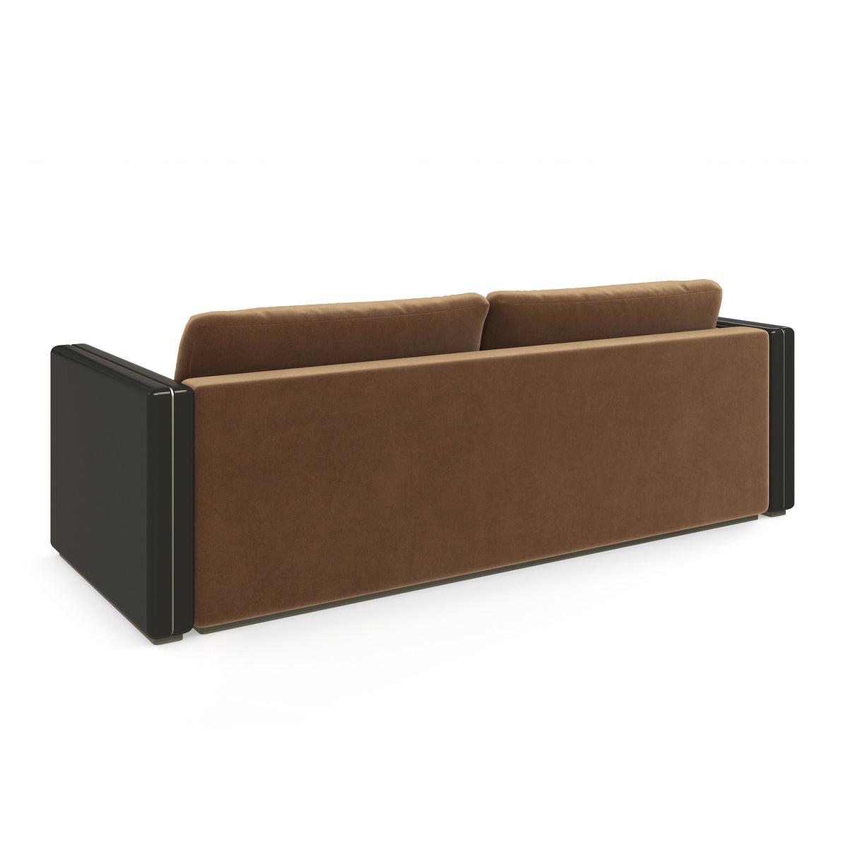 Caracole Upholstery Gelee Sofa - Chocolate