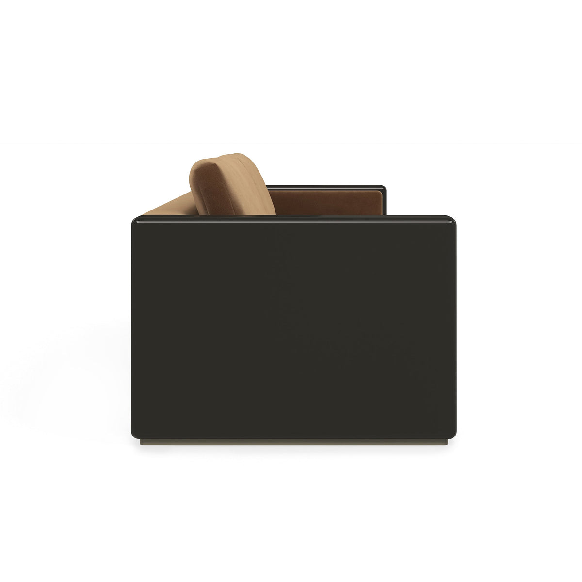 Caracole Upholstery Gelee Sofa - Chocolate