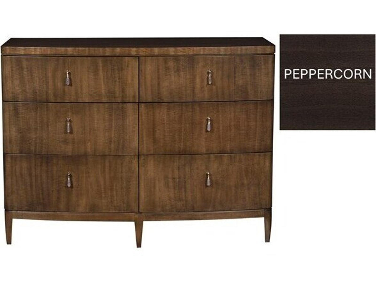 Medley 6-Drawer Double Dresser in Peppercorn Finish