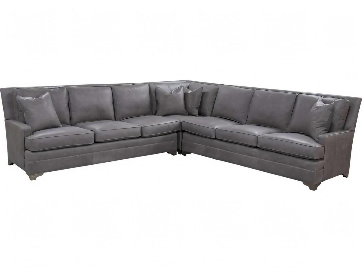 American Bungalow Right Arm Sofa Feather Lux Cushions
