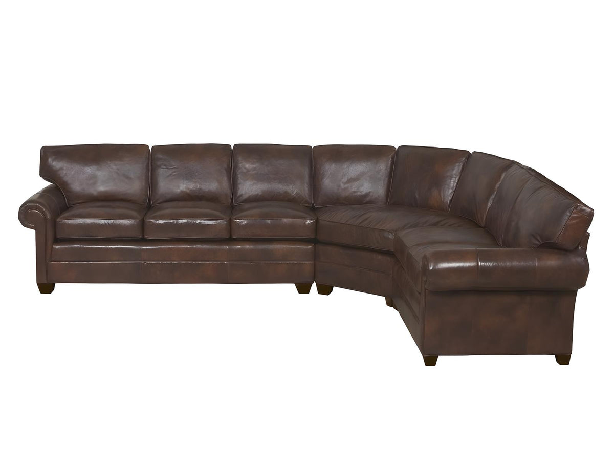 Main Street Left Arm Component Sofa American Bungalow Collection