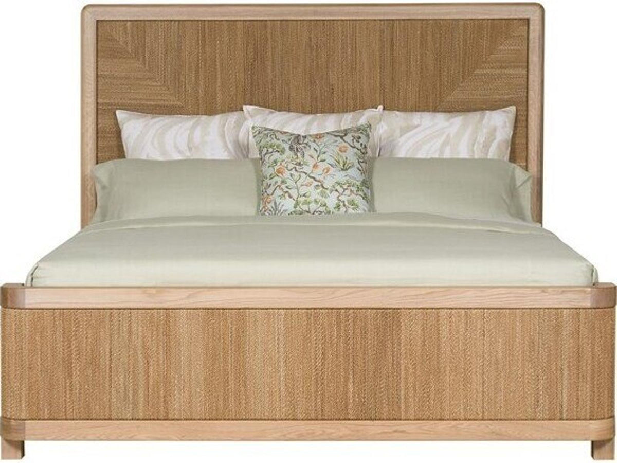Form Natural Oak Wood King Platform Bed