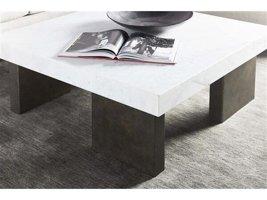 Santa Cruz Rectangular Marble Coffee Table