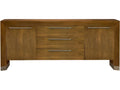 Dunecrest Buffet in Cavallo Bleached Walnut with White Bronze Accents